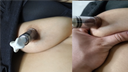 [Personal shooting] Amateur chubby E cup / suction / chain / big nipple # 1