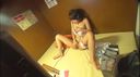 Hidden camera in a private room of an Internet café in Tokyo / Amateur girl's too intense masturbation Vol.34