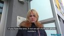 Public Agent - Hot blonde gets a mouthful of cum