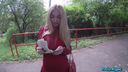 Public Agent - Blue Eyed Russian MILF Fucks Outdoors