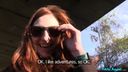 Public Agent - Horny redhead fucked hard outdoors