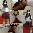 [Amateur / Personal Shooting] Hidden shooting at a personal photo session of underwear NG Yurina-chan "Panchira" uniform edition