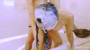 "Hair Fetish Messy Gakuen Muddy SEX Training Camp Michiru" ★ Perverted play that splashes white liquid on hair and face is disgraced by Michiru-chan ♡ with long black hair with unplanned wet & messy SEX and hair shooting