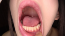 【牙齒和舌頭】人氣女演員陳希的牙齒和嘴巴觀察和水晶棒舔！