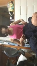 40 [Selfie masturbation] Shortcut OL masturbates vegetables in uniform costume