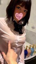 [Personal shooting] 18 years old neat and clean beautiful girl (6). After all uniforms and black stockings are the strongest ♡ It's about time ...　Raw saddle seeding / vaginal deep vaginal shot