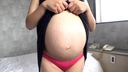 다음달 출산 예정의 유부녀 임산부 빚 상환을 위한 엔코 SEX