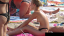 Topless on the beach! See their 10 Caucasian beauties sexy bikinis and