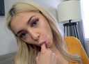 【4K High Quality】Temptation Cream Puffs!? Fresh cream injection SEX for blonde slender gal! !! No82 [With uncensored benefits]