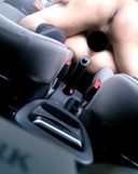 [Saddle in the car] Premature ejaculation sex hidden camera with saffle