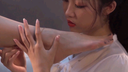 【허벅지! 【高艨】아시아 제일의 비서 미각 모델 여신 스튜어디스 비서 블랙 실크 하이힐 ❤ 【미각】