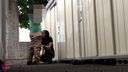 【Personal shooting】Saffle and SEX 1 in the warehouse * 2 angle recording