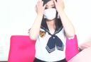 흑발 미소녀의 자위 라이브 채팅 전달! !