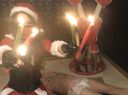サンタクロースコスチュームプレイ・蝋燭プレイ