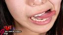 50mm long tongue close up appreciation of female college student cocoon & acrylic board licking