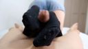 Denim Shorts + Knee High Footjob Lotion ♡ with Medical Rubber Gloves