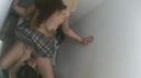 Hidden filming of lesbian acts in the toilet of girls who are interested in sex ● Students