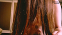「극상의 머리카락만으로 이크 아유미」젖꼭지 핥기,,, 아유미의 아름다운 갈색 머리 스트레이트 롱, 머리카락 페티쉬의 매력 가득한, 극상의 머리카락만으로 오르가즘 영상으로 변신!