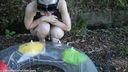 Fetish video of inflating a balloon with breath and dripping saliva and smearing the brim F755