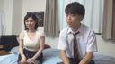 The tutor busty female college student challenges a virgin male student to vaginal shot SEX! Miki