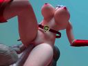 【3D倶楽部】極太巨根のガチムチ系ラスボスにバコバコ生ハメザーメンぶっかけられる巨乳女ヒーロー【動画】