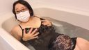 【無】❤愛華の自撮りオナニー❤欲求不満な人妻がお風呂で透け透け着衣オナニー
