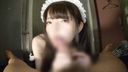 [Individual shooting / POV] Maid beautiful girl with a loli face! Climax with a big and Mach piston! !!