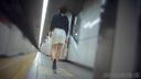 【Intense shooting】Panchira situation in the city Exploring beauty panties