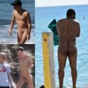 A nudist beach full of men