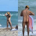 A nudist beach full of men