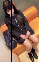 【Individual shooting】Prefectural tea ceremony club (3) 〇 Black hair loli girl who serves with tongue technique of rolling an old man for her boyfriend