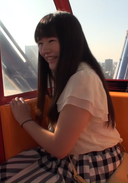 [Personal shooting] Tokyo Ferris wheel date with pure innocent chubby JD living in the countryside, and then raw saddle sex without rubber at the hotel [Limited quantity]