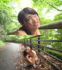 [Beautiful girl × outdoors] I took her outside and took it off and gave ♡ me a [Exposed ×]