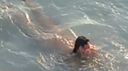地中海の某ビーチ★白人カップルたちのビーチSEXを奇跡の隠し撮り④