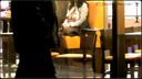 【Overseas exposure】Colossal breasts mature woman tied up and trained in a restaurant