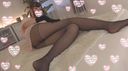 [Personal shooting] No. 44 Cute bunny college girl staring at while looking at it embarrassedly ... 【Amateur】