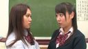 FJF-2222 Face Licking Lesbian Battle Uniform Girls Edition Miku Hayama Rena Kitamura