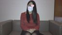 [Personal shooting] Face appearance 19 years old To a black-haired college girl who laughs a lot and is frightened, vaginal shot www [High quality version available]