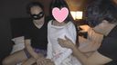 [Personal shooting] Face appearance I had a raw threesome with a slender wife with black hair 43 years old www [High quality version available]
