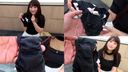[Individual shooting] Very cute pants seller daughter's used pants and wearing "squirting" stain panties