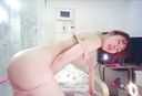 Limited number! [Personal shooting] Cute fair-skinned slender onee's M-shaped open legs masturbation [No ■ correct]