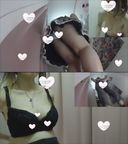 E~F cup? Good friends busty beautiful mature woman duo bra try-on My shop fitting room 46