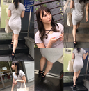 ◆ Super erotic beauty cherry blossom panties 〇 shooting in a tight dress! !! ◆ This child who has provoked is bad...