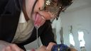 (2) TBC-062 [Mask Mass Saliva] Hana Sakisaka's Massive Saliva Nose Intensive Licking Premature Ejaculation　
