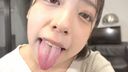 (12) TB-297 [Tongue Observation POV] Hana Sakisaka's POV Tongue Bello Observation Lens Licking Spit Blame! !!　