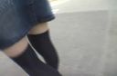 Chasing the panty line that emerges from the plump tight skirt ● Shooting SNS-211