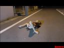 Exposure taming! Squirting masturbation on the street in the middle of the night Mature woman masturbating outdoors is dangerous