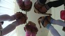 에로 캬와 미니 스커트, 푸루룬과 아름다운 무릎 하이 언니, 풀 문유 댄스! !