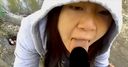 [Oral ejaculation] Her swallowing park