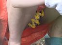 Super Cute Neighbor's Panties Squatting Panty Shot